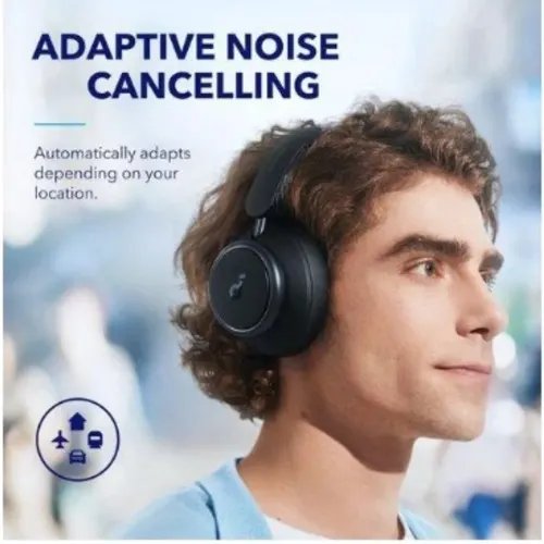 Anker Soundcore Space Q45 Bluetooth Headphones - Black